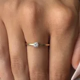 Lab Grown Diamond Elara Solitaire Ring