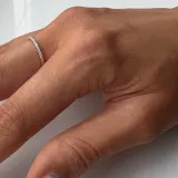Esme Half Eternity Pave Band	Ring