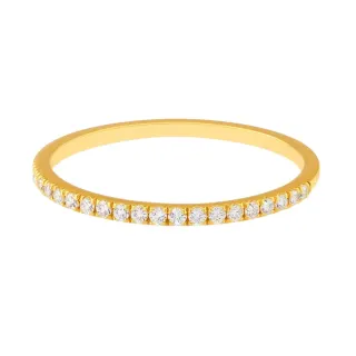 Esme Half Eternity Pave Band	Ring