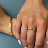 Soluna Flush Set Bangle
