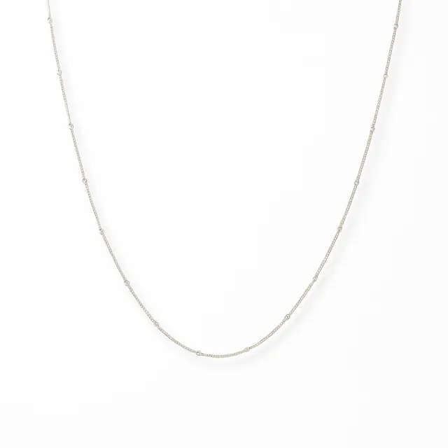 Sterling Silver Bead Chain in sterling silver