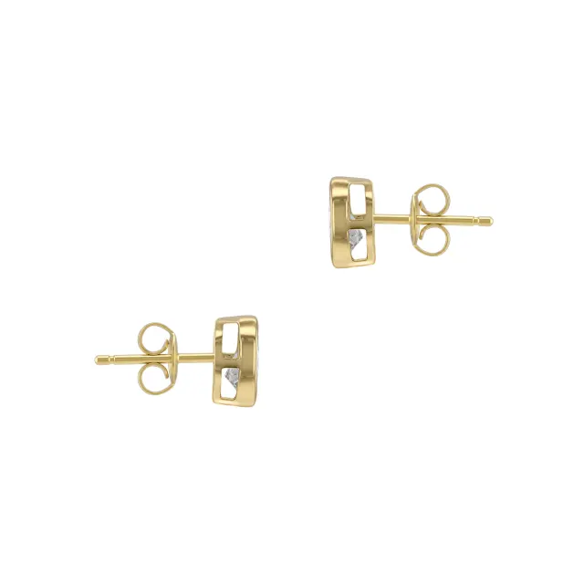 1ct Pear Lab Created Diamond Earrings lifestyle