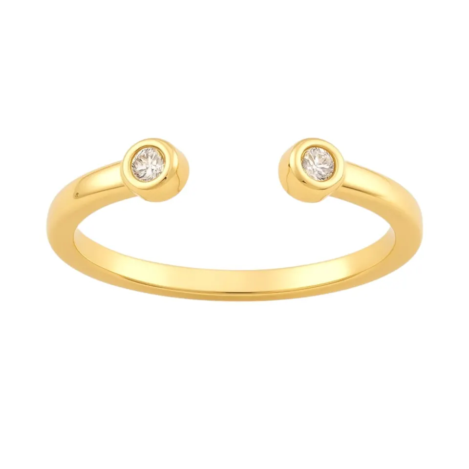 Sorelle ring in gold vermeil